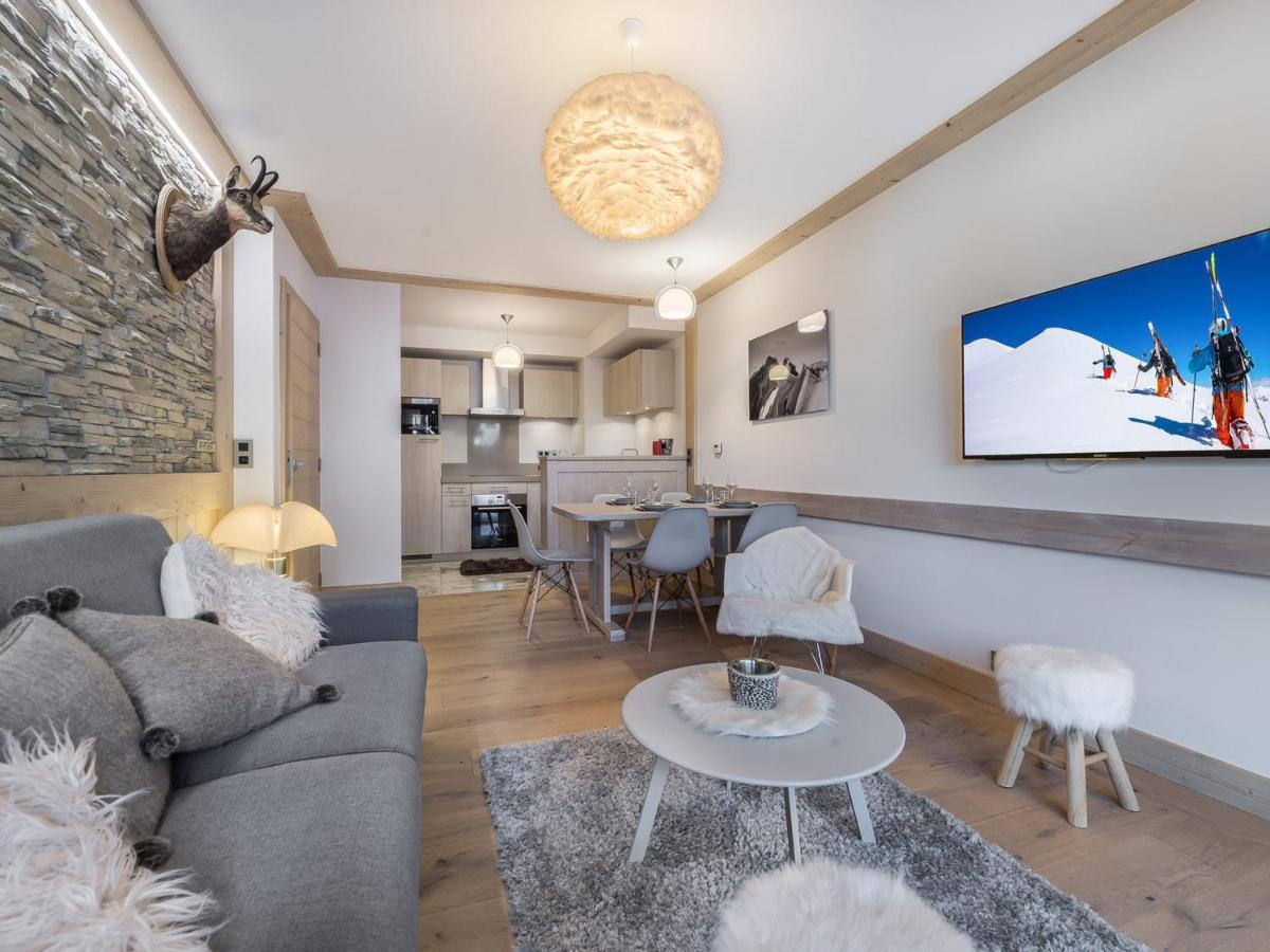 Appartement Moderne Au Coeur De Courchevel Village, Proche Commerces Et Pistes, Avec Espace Fitness. - Fr-1-562-36 Bagian luar foto