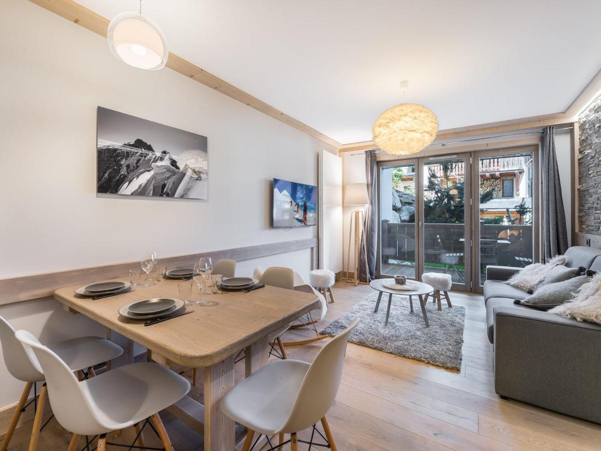 Appartement Moderne Au Coeur De Courchevel Village, Proche Commerces Et Pistes, Avec Espace Fitness. - Fr-1-562-36 Bagian luar foto